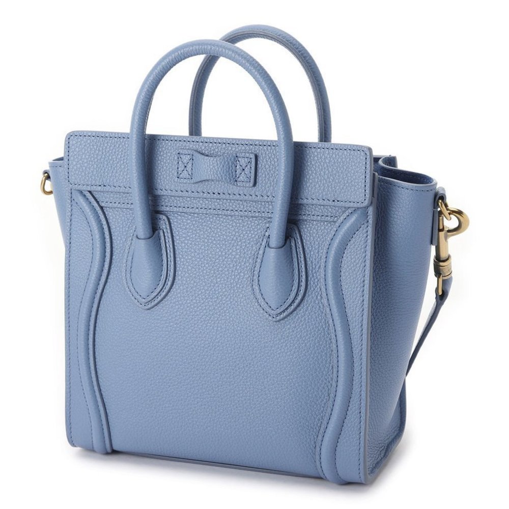 Celine Nano Bag Azure Luggage